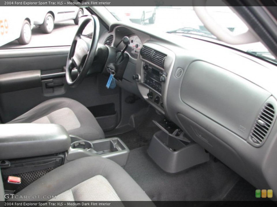 Medium Dark Flint Interior Dashboard for the 2004 Ford Explorer Sport Trac XLS #39748294
