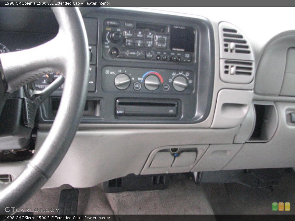 Pewter Interior Controls for the 1998 GMC Sierra 1500 SLE Extended Cab #39748898
