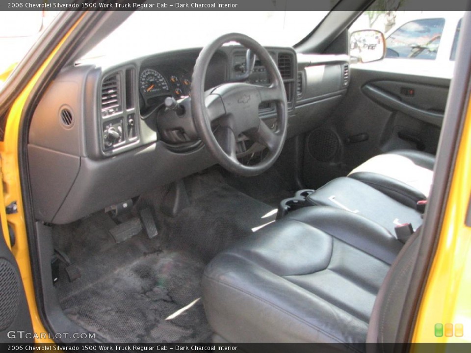 Dark Charcoal Interior Prime Interior for the 2006 Chevrolet Silverado 1500 Work Truck Regular Cab #39751534