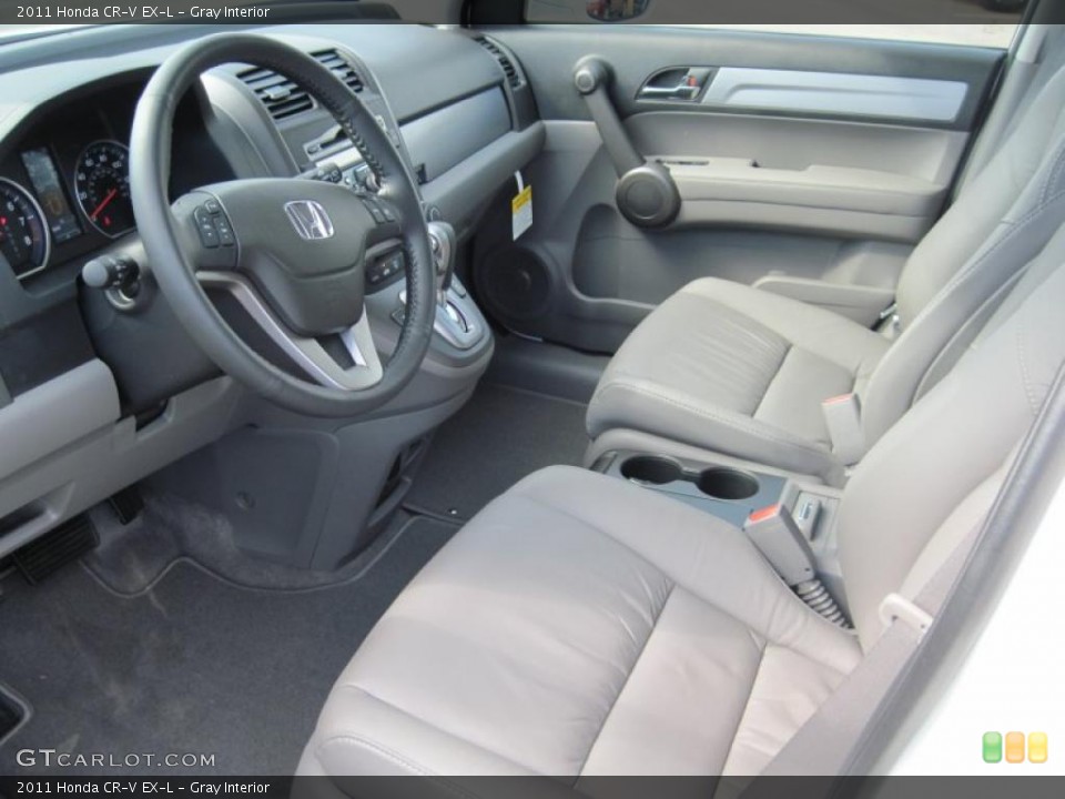 Gray Interior Prime Interior for the 2011 Honda CR-V EX-L #39752778