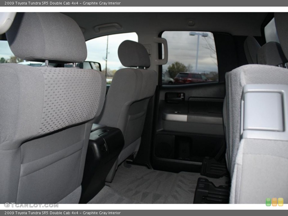 Graphite Gray Interior Photo for the 2009 Toyota Tundra SR5 Double Cab 4x4 #39753398