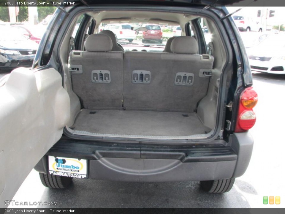 Taupe Interior Trunk for the 2003 Jeep Liberty Sport #39753822