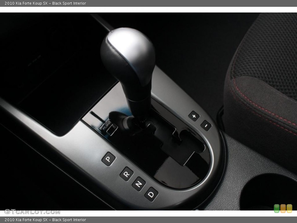 Black Sport Interior Transmission for the 2010 Kia Forte Koup SX #39754170