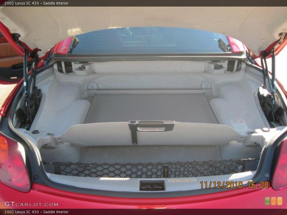 Saddle Interior Trunk for the 2002 Lexus SC 430 #39754454