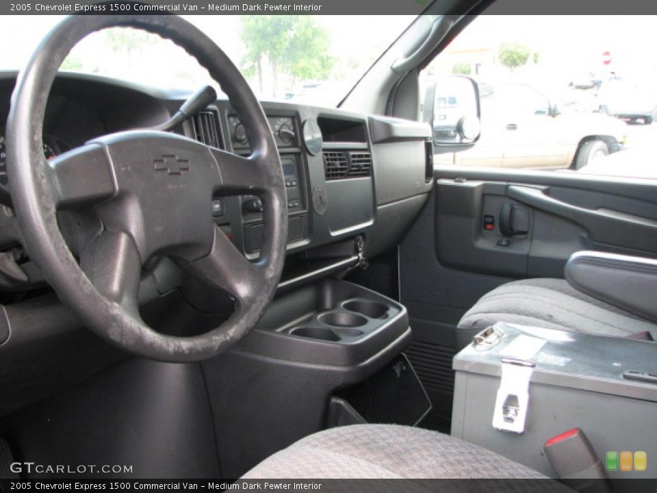 Medium Dark Pewter Interior Prime Interior for the 2005 Chevrolet Express 1500 Commercial Van #39754662