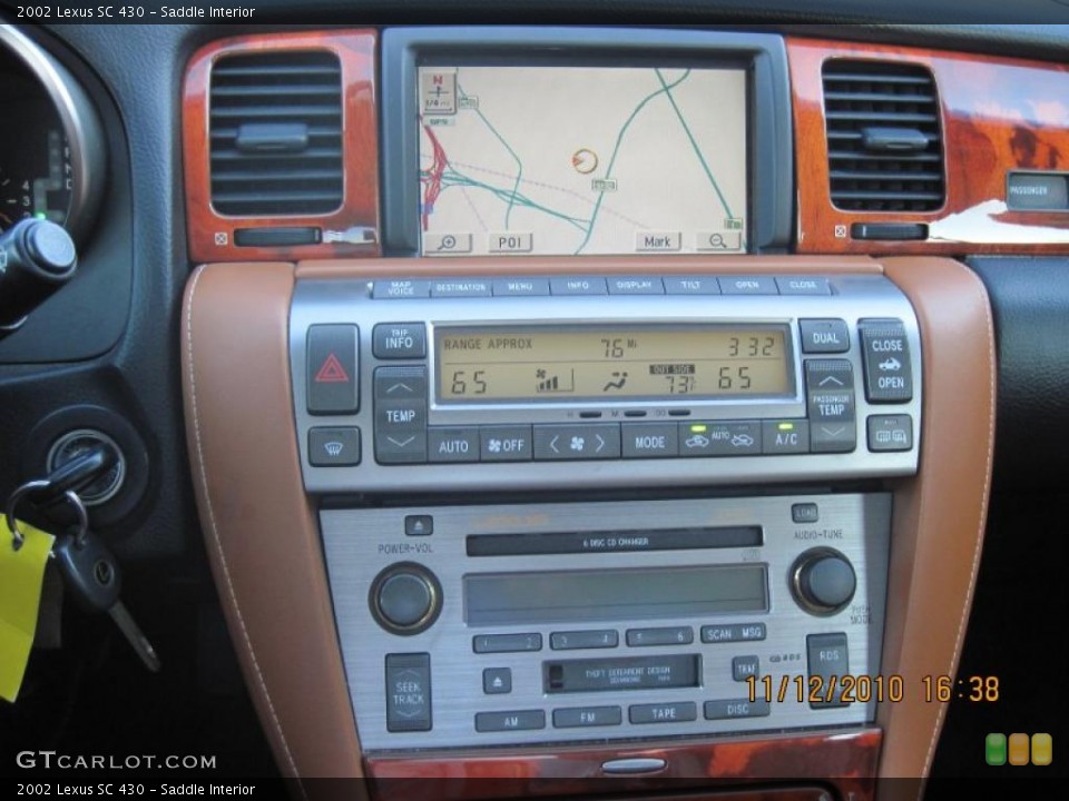 Saddle Interior Navigation for the 2002 Lexus SC 430 #39755018