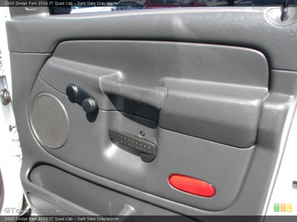 Dark Slate Gray Interior Door Panel for the 2003 Dodge Ram 1500 ST Quad Cab #39755350