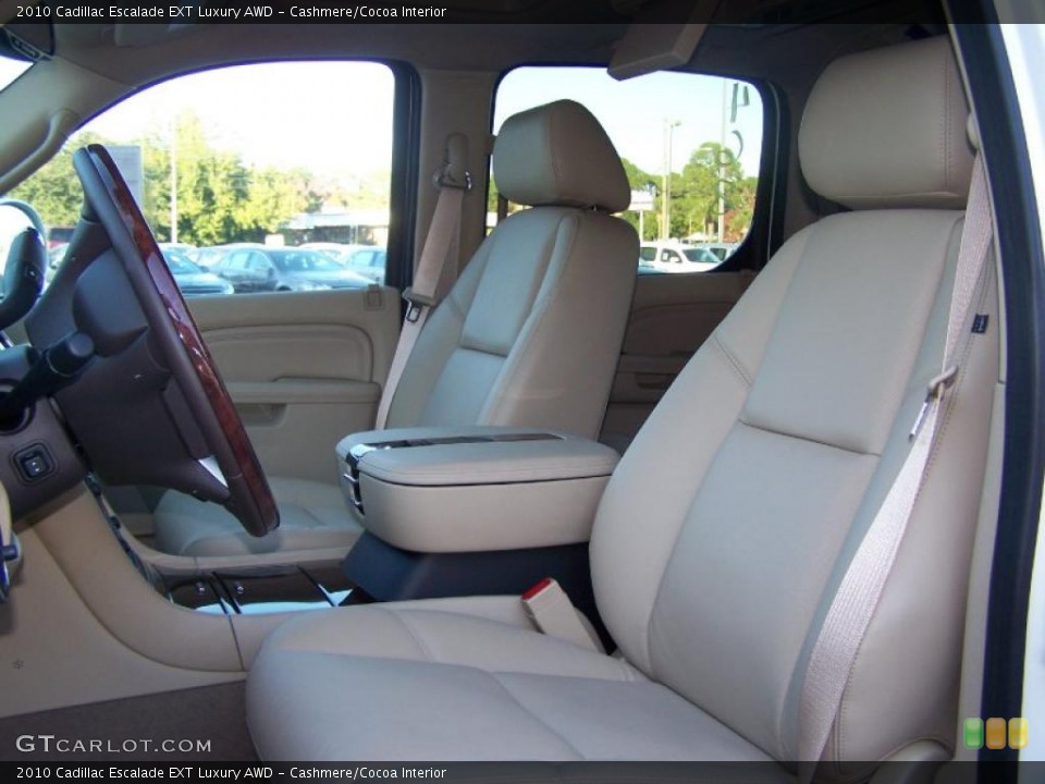 Cashmere/Cocoa Interior Photo for the 2010 Cadillac Escalade EXT Luxury AWD #39757042
