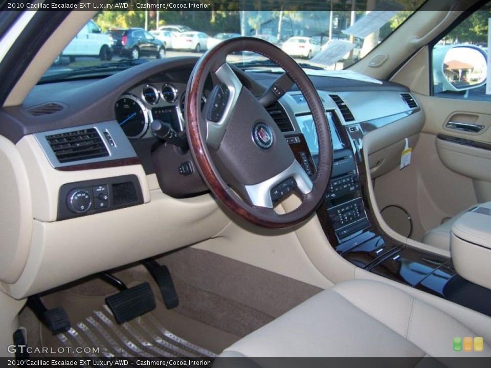 Cashmere/Cocoa Interior Prime Interior for the 2010 Cadillac Escalade EXT Luxury AWD #39757082
