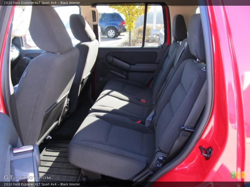 Black Interior Photo for the 2010 Ford Explorer XLT Sport 4x4 #39757462