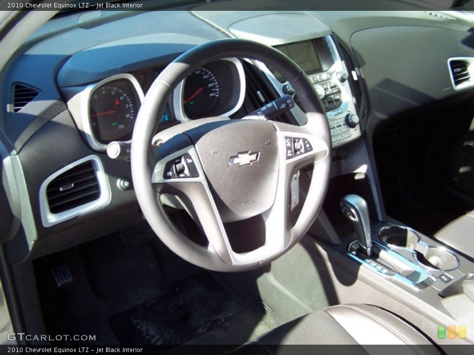 Jet Black Interior Prime Interior for the 2010 Chevrolet Equinox LTZ #39759522