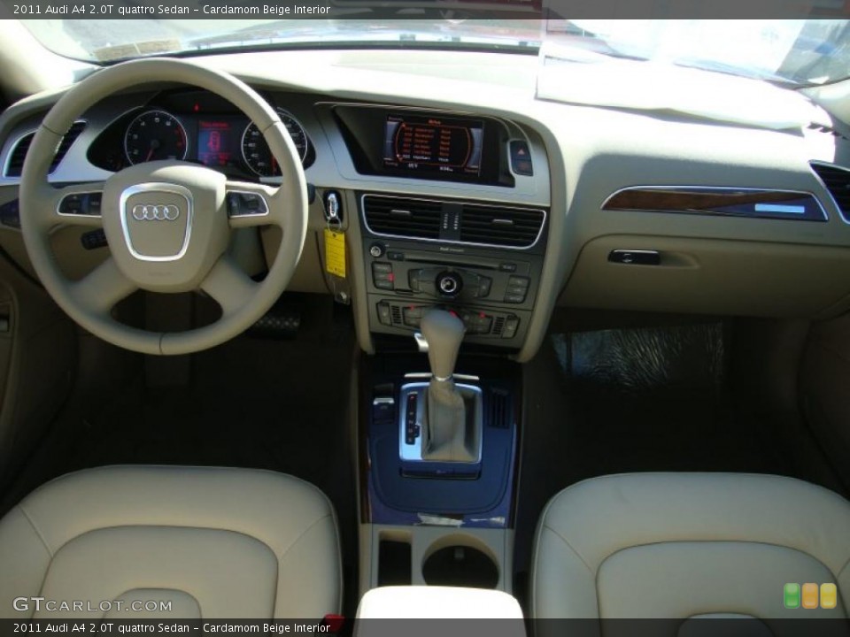 Cardamom Beige Interior Prime Interior for the 2011 Audi A4 2.0T quattro Sedan #39761494