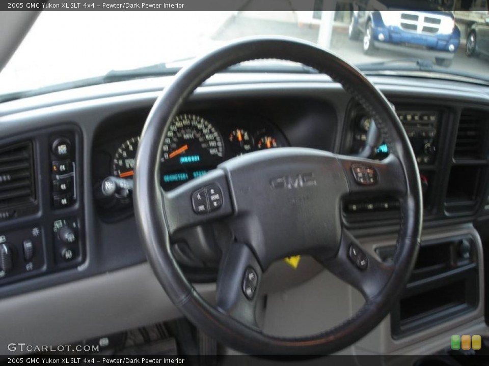 Pewter/Dark Pewter Interior Steering Wheel for the 2005 GMC Yukon XL SLT 4x4 #39761710