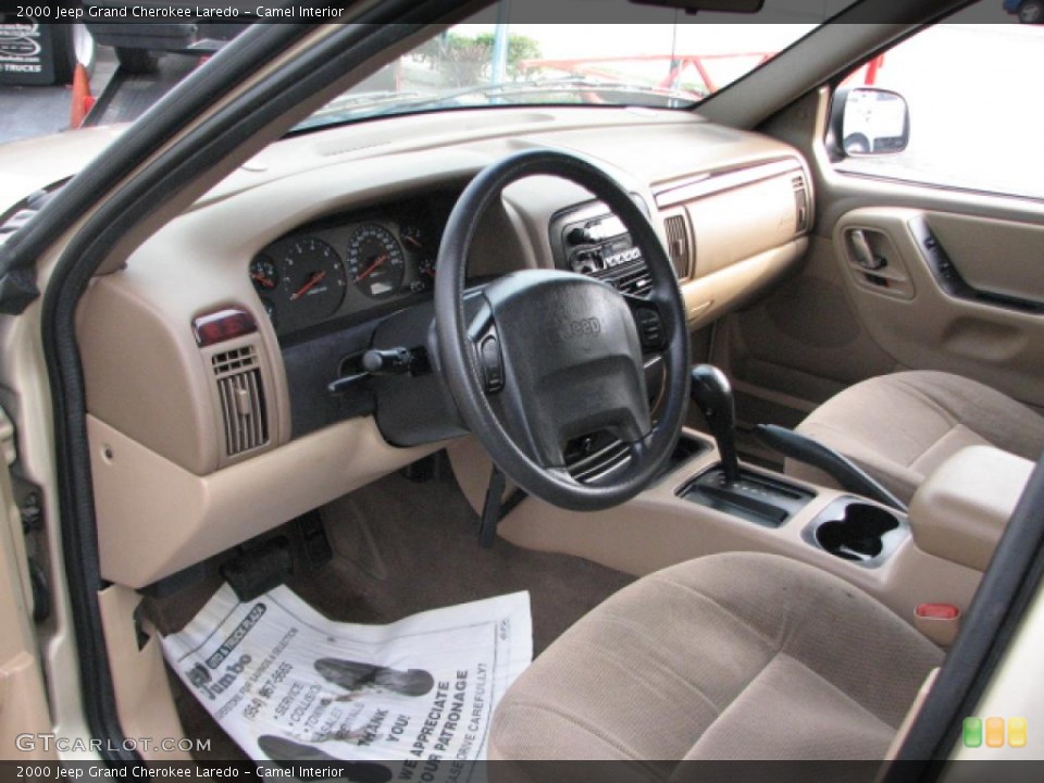 Camel Interior Prime Interior for the 2000 Jeep Grand Cherokee Laredo #39761826
