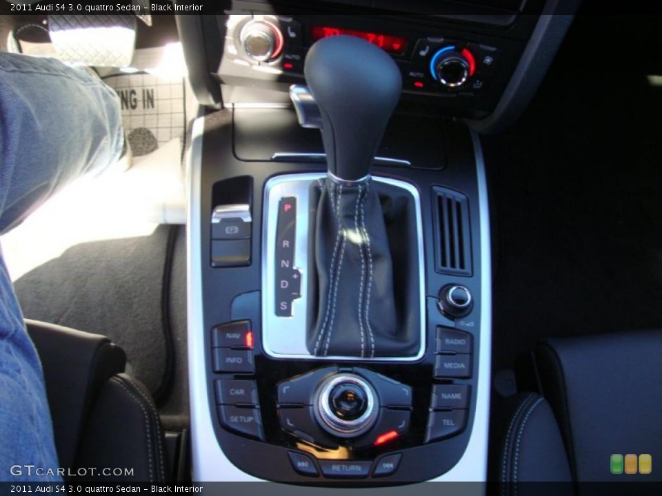 Black Interior Transmission for the 2011 Audi S4 3.0 quattro Sedan #39762170