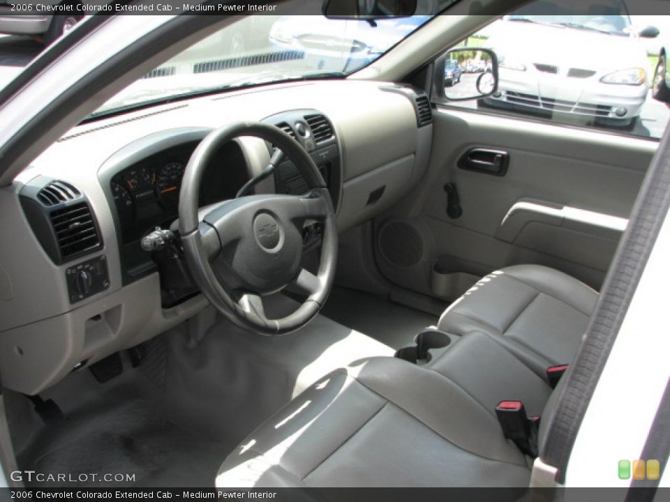 Medium Pewter Interior Prime Interior for the 2006 Chevrolet Colorado Extended Cab #39762334