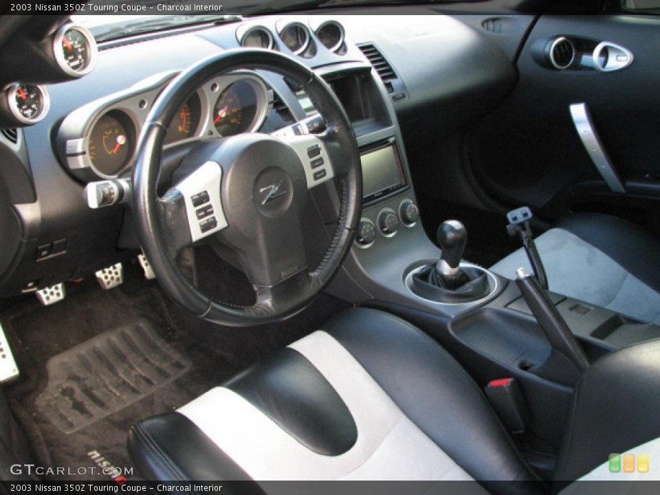 Charcoal Interior Dashboard for the 2003 Nissan 350Z Touring Coupe #39763622