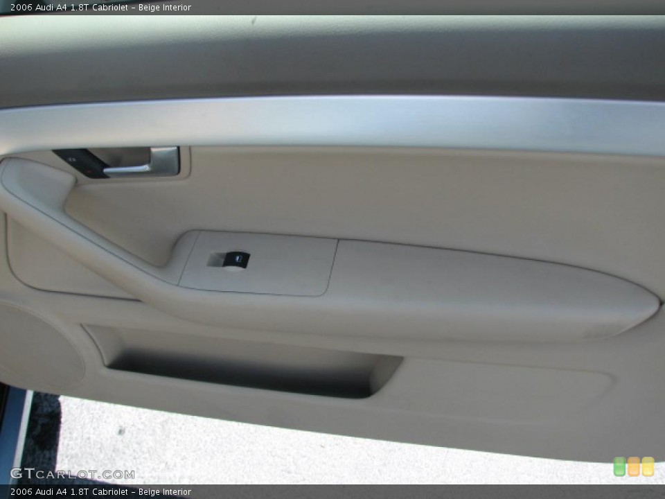 Beige Interior Door Panel for the 2006 Audi A4 1.8T Cabriolet #39768298