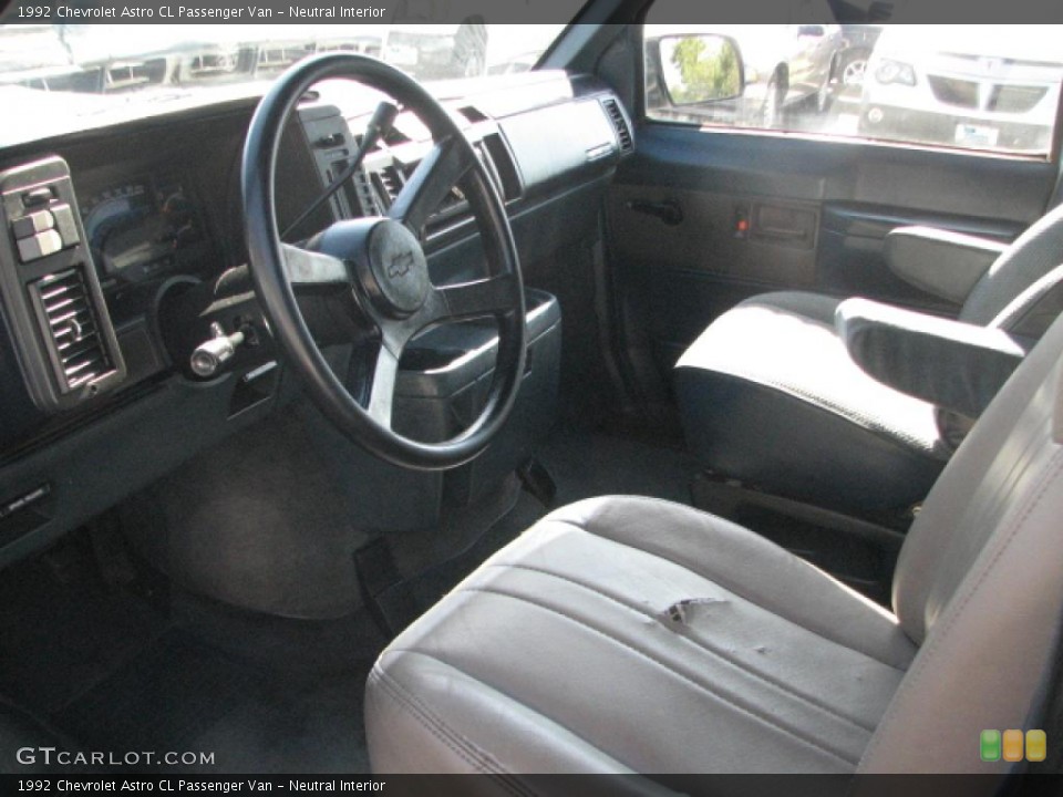 Neutral Interior Photo for the 1992 Chevrolet Astro CL Passenger Van #39770080