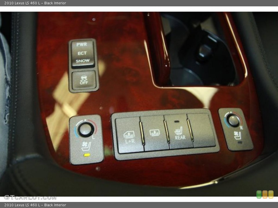 Black Interior Controls for the 2010 Lexus LS 460 L #39770641