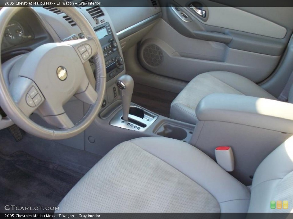 Gray Interior Prime Interior for the 2005 Chevrolet Malibu Maxx LT Wagon #39772254