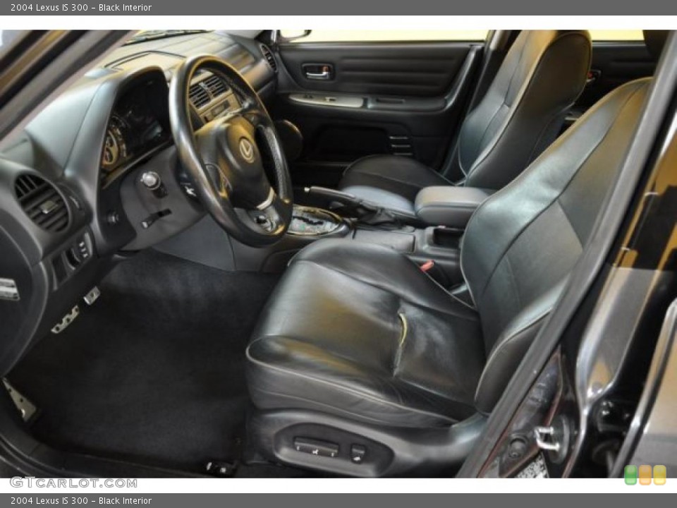 Black Interior Photo for the 2004 Lexus IS 300 #39773154