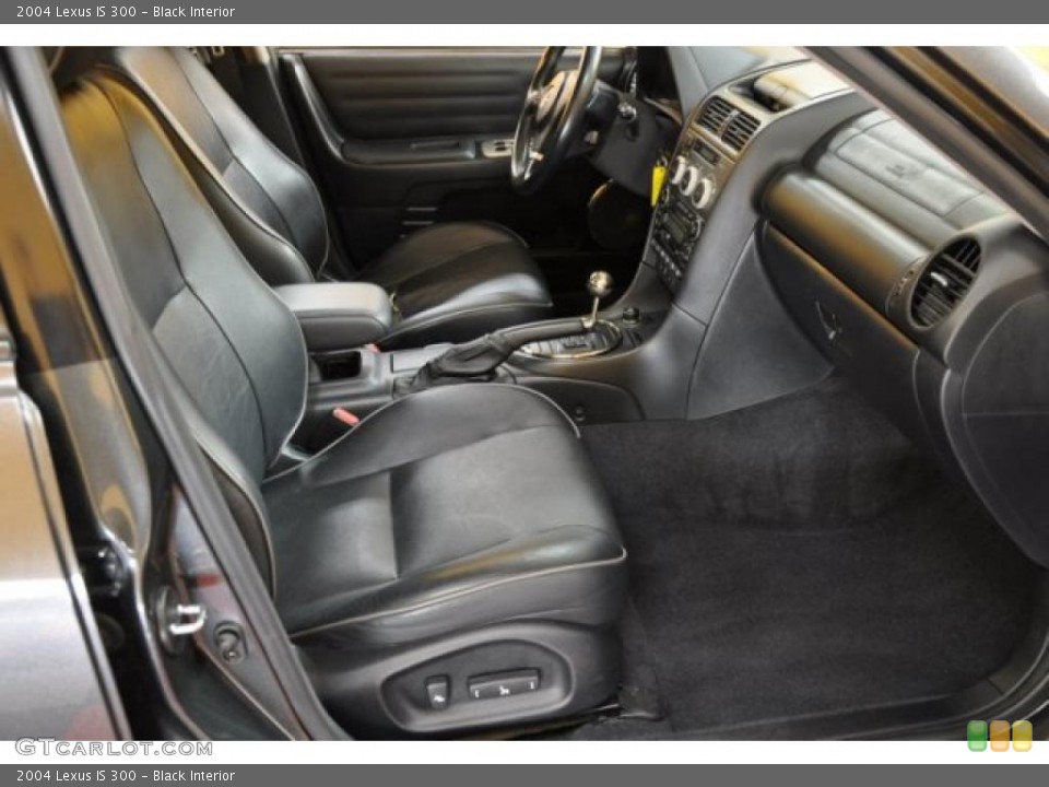 Black Interior Photo for the 2004 Lexus IS 300 #39773206