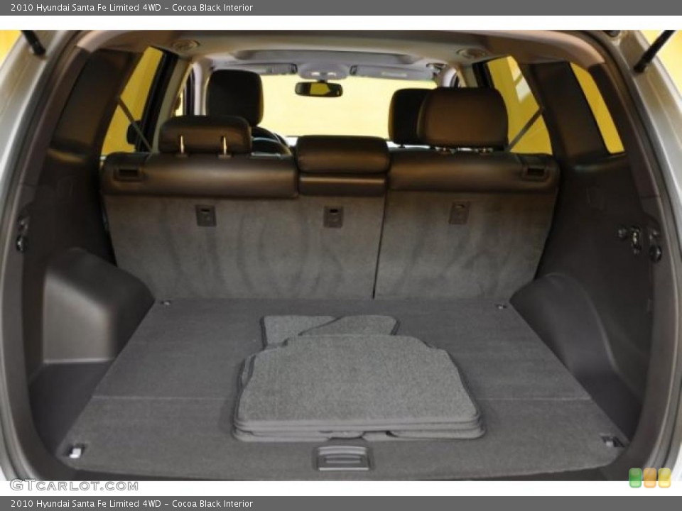 Cocoa Black Interior Trunk for the 2010 Hyundai Santa Fe Limited 4WD #39774402