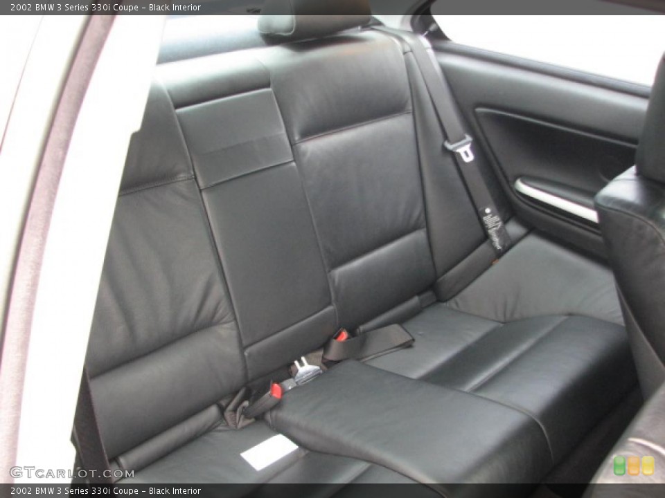 Black Interior Photo for the 2002 BMW 3 Series 330i Coupe #39774878