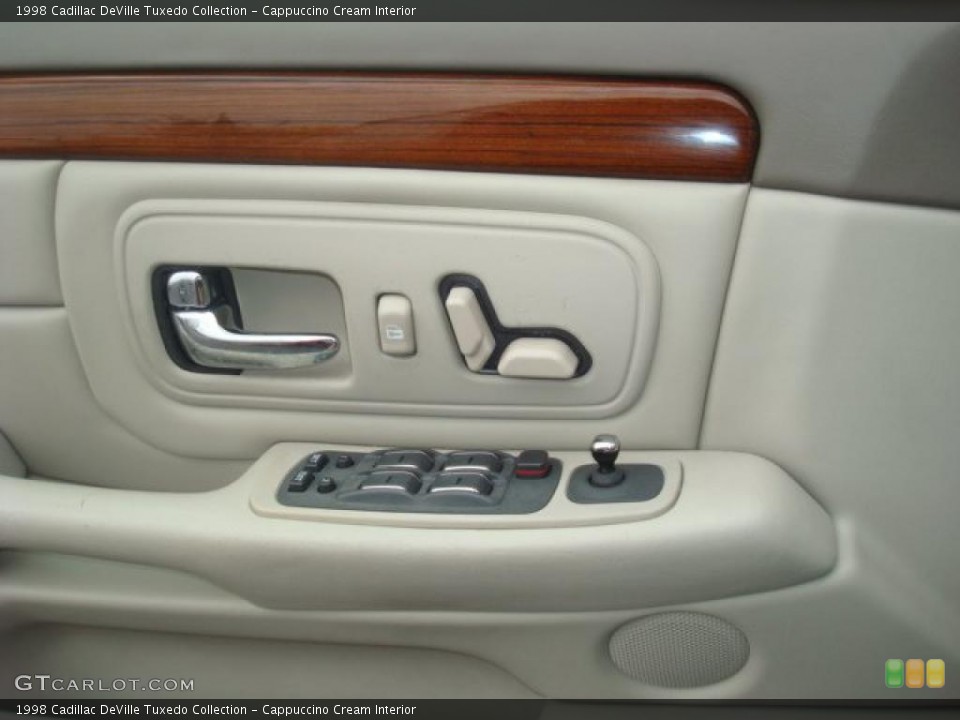 Cappuccino Cream Interior Controls for the 1998 Cadillac DeVille Tuxedo Collection #39776064
