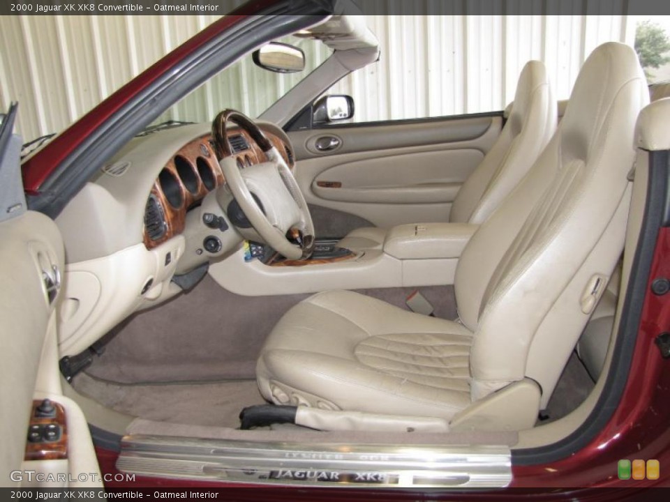 Oatmeal Interior Photo for the 2000 Jaguar XK XK8 Convertible #39779328