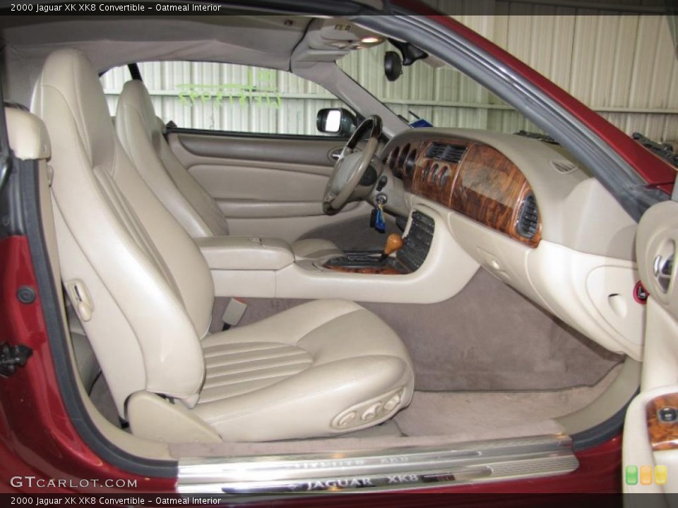 Oatmeal Interior Photo for the 2000 Jaguar XK XK8 Convertible #39779384