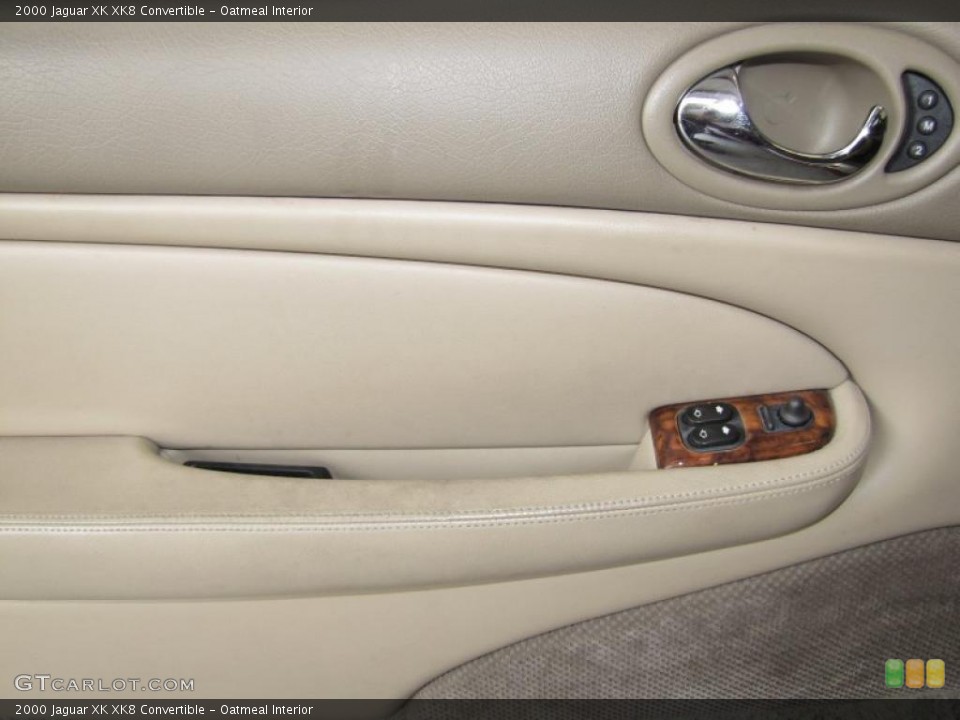 Oatmeal Interior Door Panel for the 2000 Jaguar XK XK8 Convertible #39779400