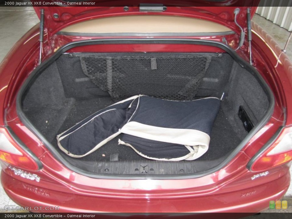 Oatmeal Interior Trunk for the 2000 Jaguar XK XK8 Convertible #39779472