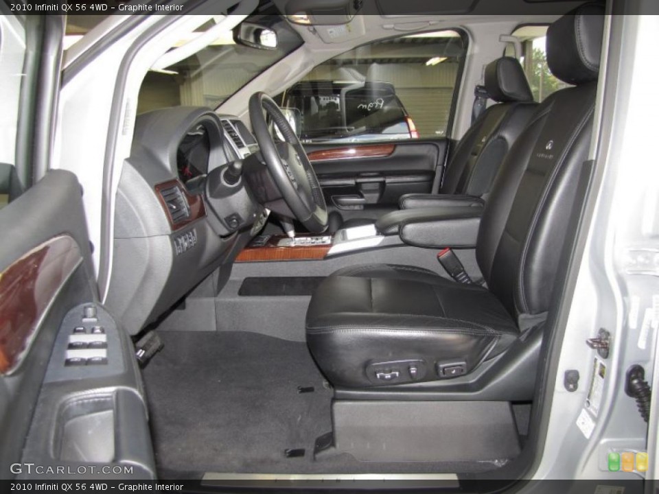 Graphite Interior Photo for the 2010 Infiniti QX 56 4WD #39780564