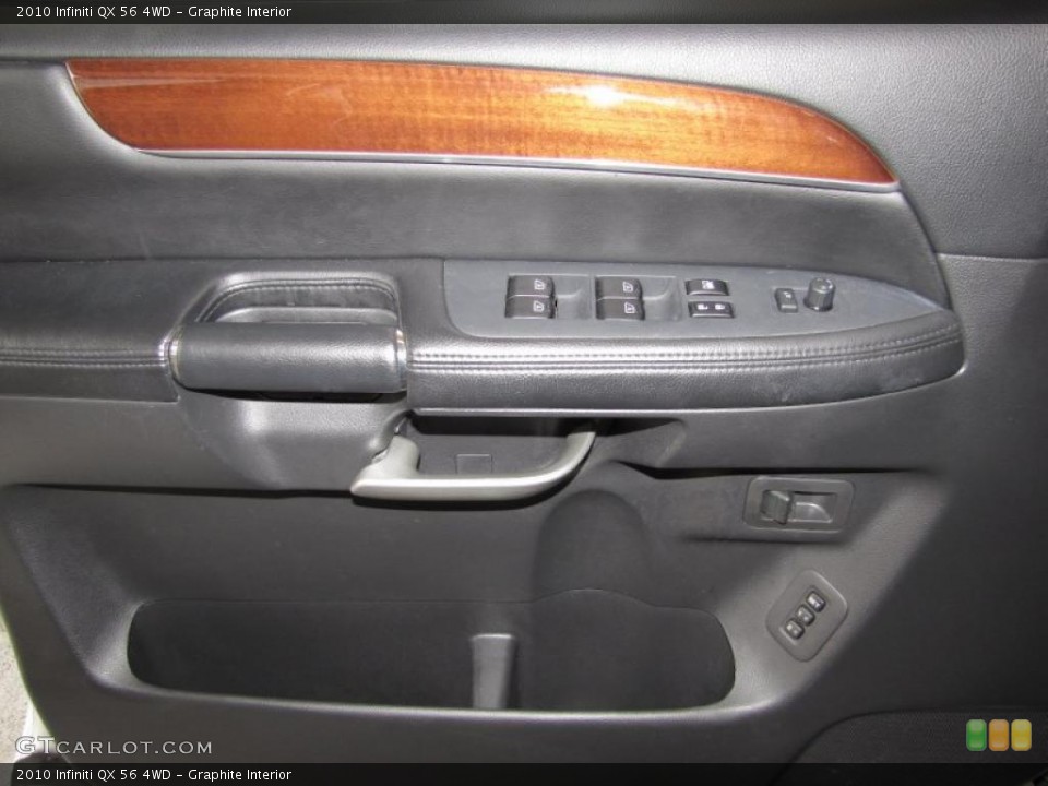 Graphite Interior Door Panel for the 2010 Infiniti QX 56 4WD #39780608