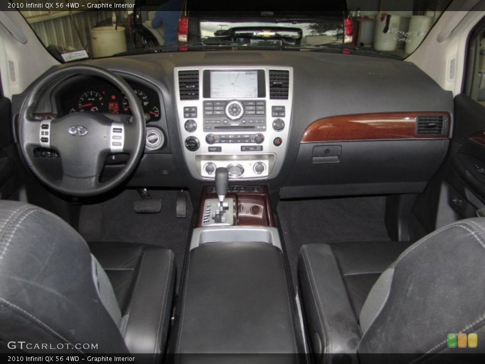 Graphite Interior Prime Interior for the 2010 Infiniti QX 56 4WD #39780620