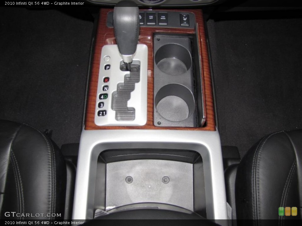 Graphite Interior Transmission for the 2010 Infiniti QX 56 4WD #39780676