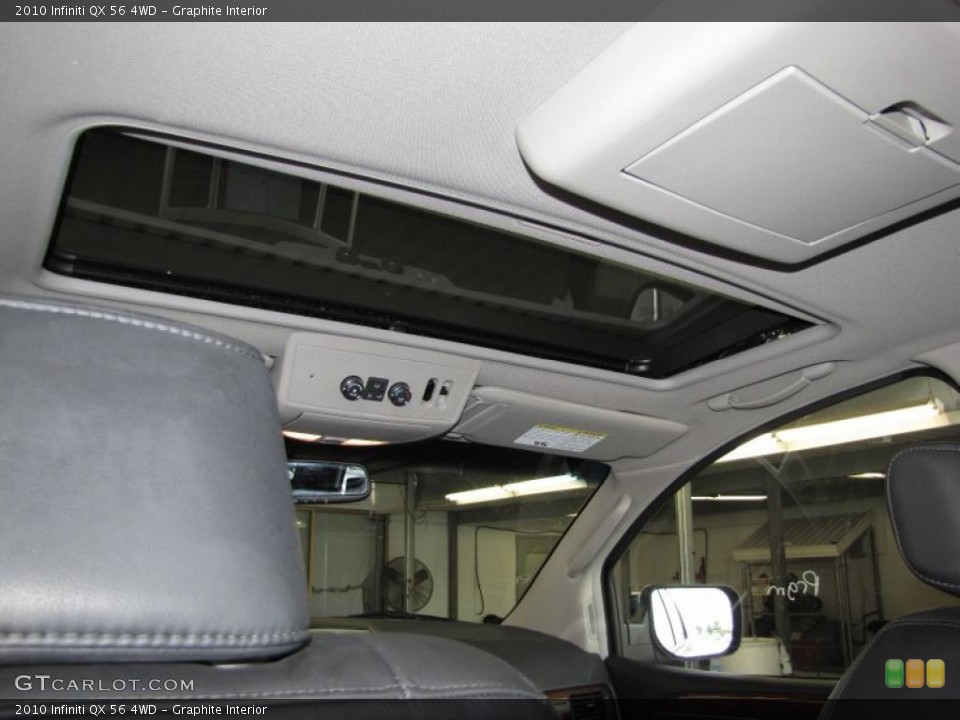 Graphite Interior Sunroof for the 2010 Infiniti QX 56 4WD #39780692