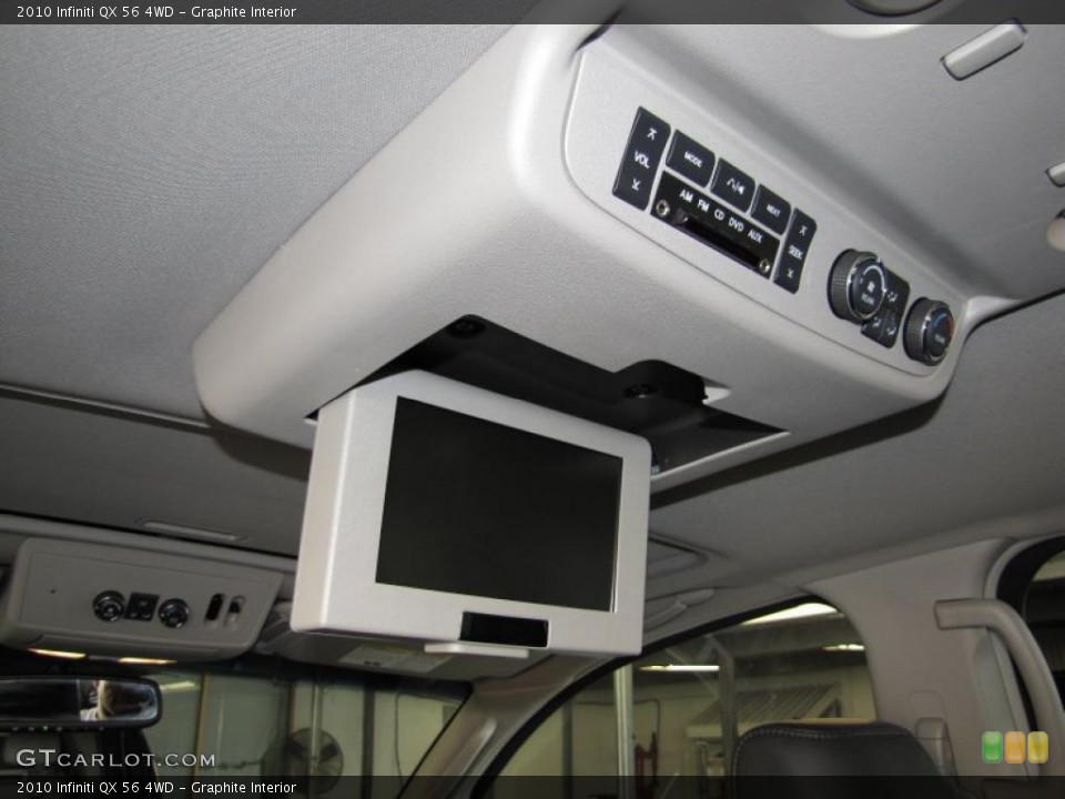 Graphite Interior Controls for the 2010 Infiniti QX 56 4WD #39780708