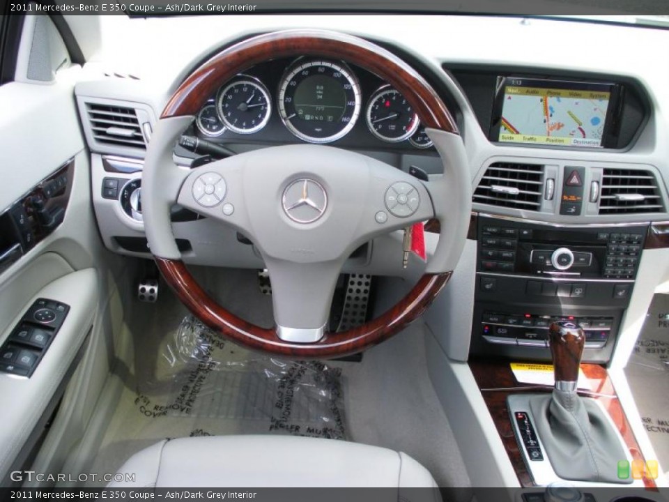 Ash/Dark Grey Interior Steering Wheel for the 2011 Mercedes-Benz E 350 Coupe #39781754