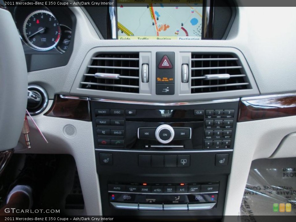 Ash/Dark Grey Interior Controls for the 2011 Mercedes-Benz E 350 Coupe #39781818
