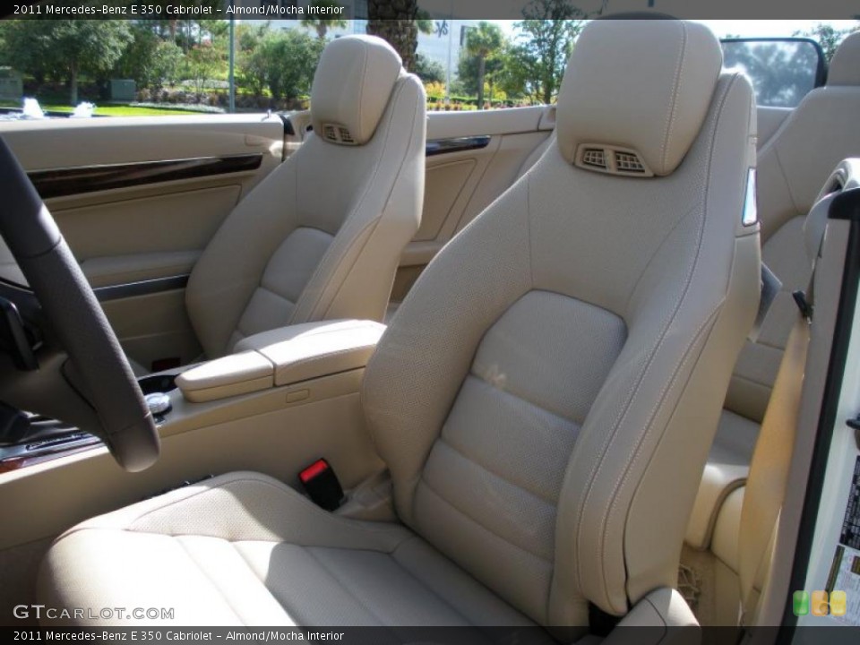 Almond/Mocha Interior Photo for the 2011 Mercedes-Benz E 350 Cabriolet #39782510