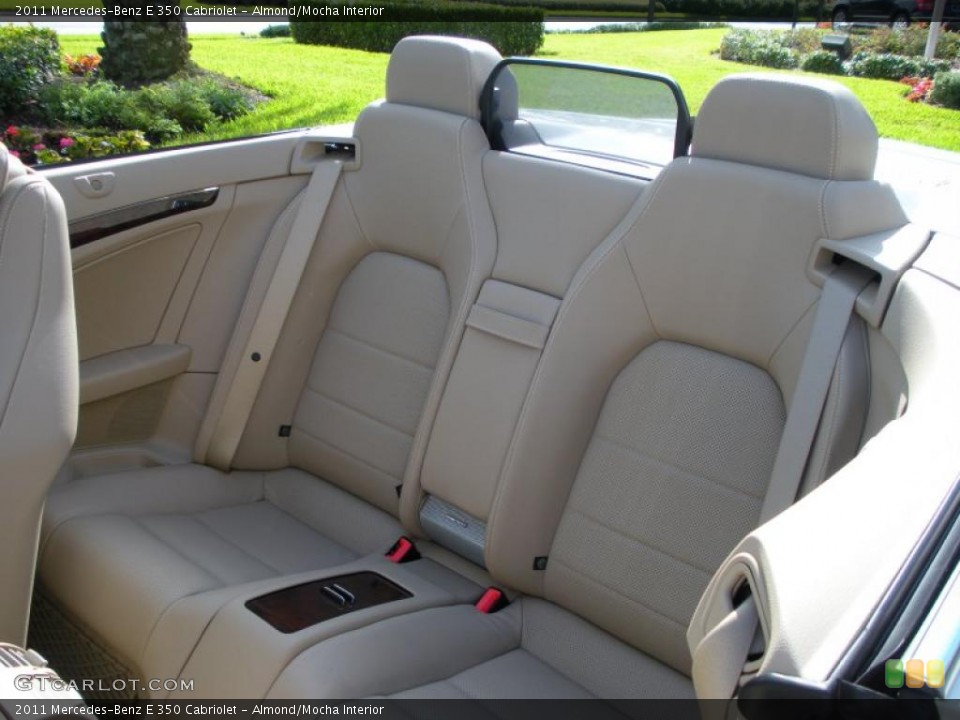 Almond/Mocha Interior Photo for the 2011 Mercedes-Benz E 350 Cabriolet #39782522