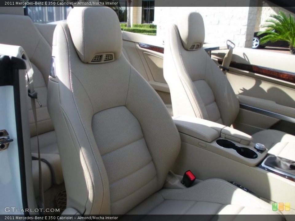 Almond/Mocha Interior Photo for the 2011 Mercedes-Benz E 350 Cabriolet #39782554