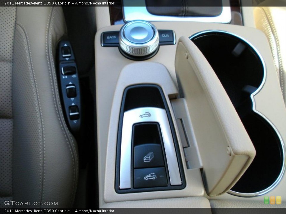Almond/Mocha Interior Controls for the 2011 Mercedes-Benz E 350 Cabriolet #39782646