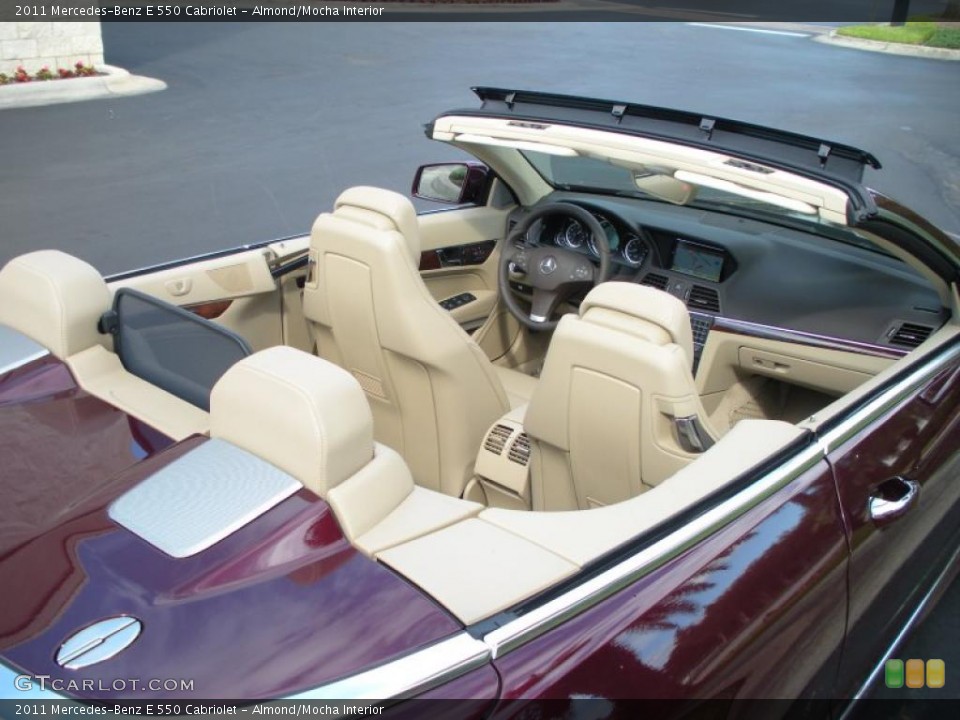 Almond/Mocha Interior Photo for the 2011 Mercedes-Benz E 550 Cabriolet #39782890