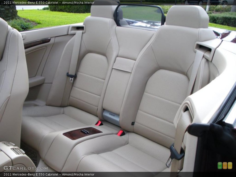 Almond/Mocha Interior Photo for the 2011 Mercedes-Benz E 550 Cabriolet #39782998