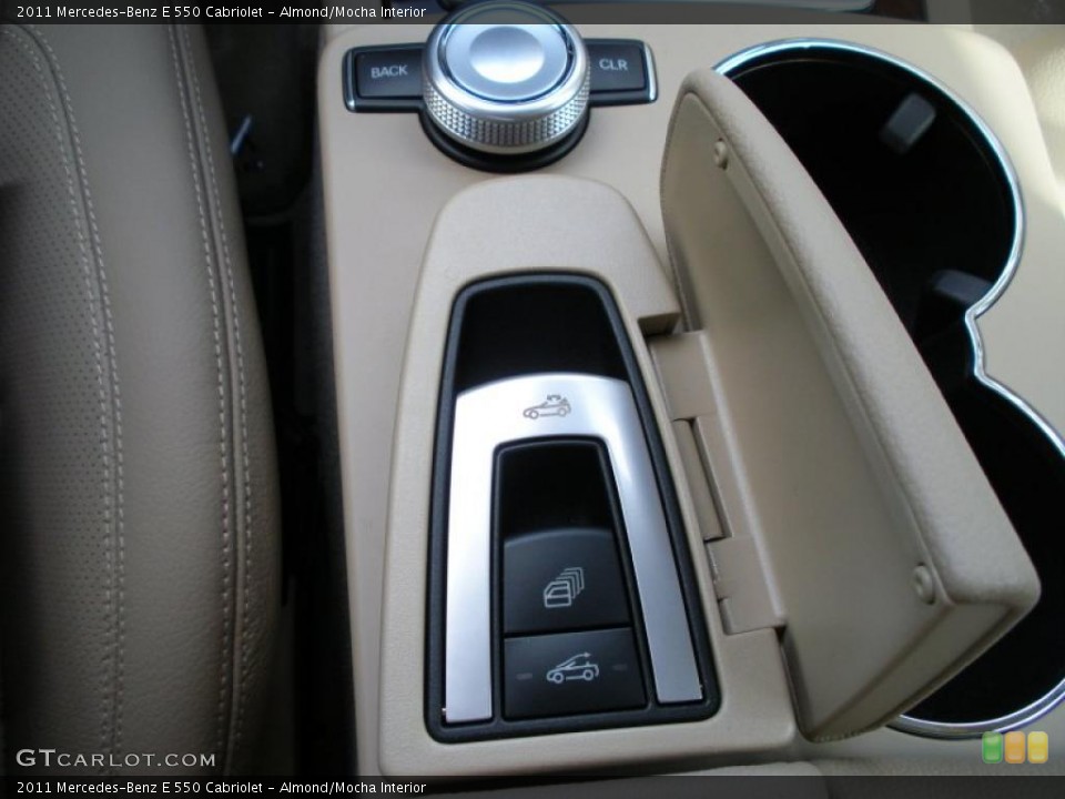 Almond/Mocha Interior Controls for the 2011 Mercedes-Benz E 550 Cabriolet #39783118