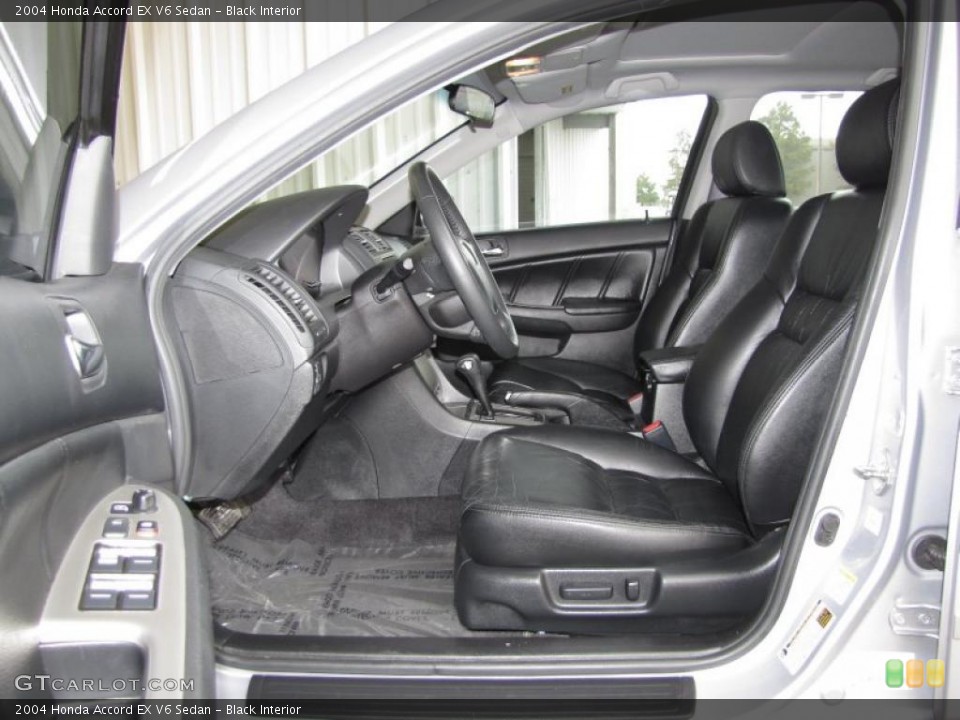 Black Interior Photo for the 2004 Honda Accord EX V6 Sedan #39783614